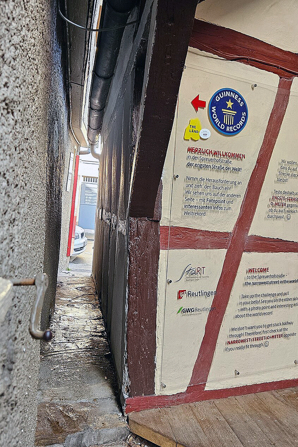 Engste Strasse der Welt